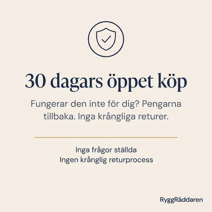 RyggRäddaren: Avlasta ryggen på 10 minuter