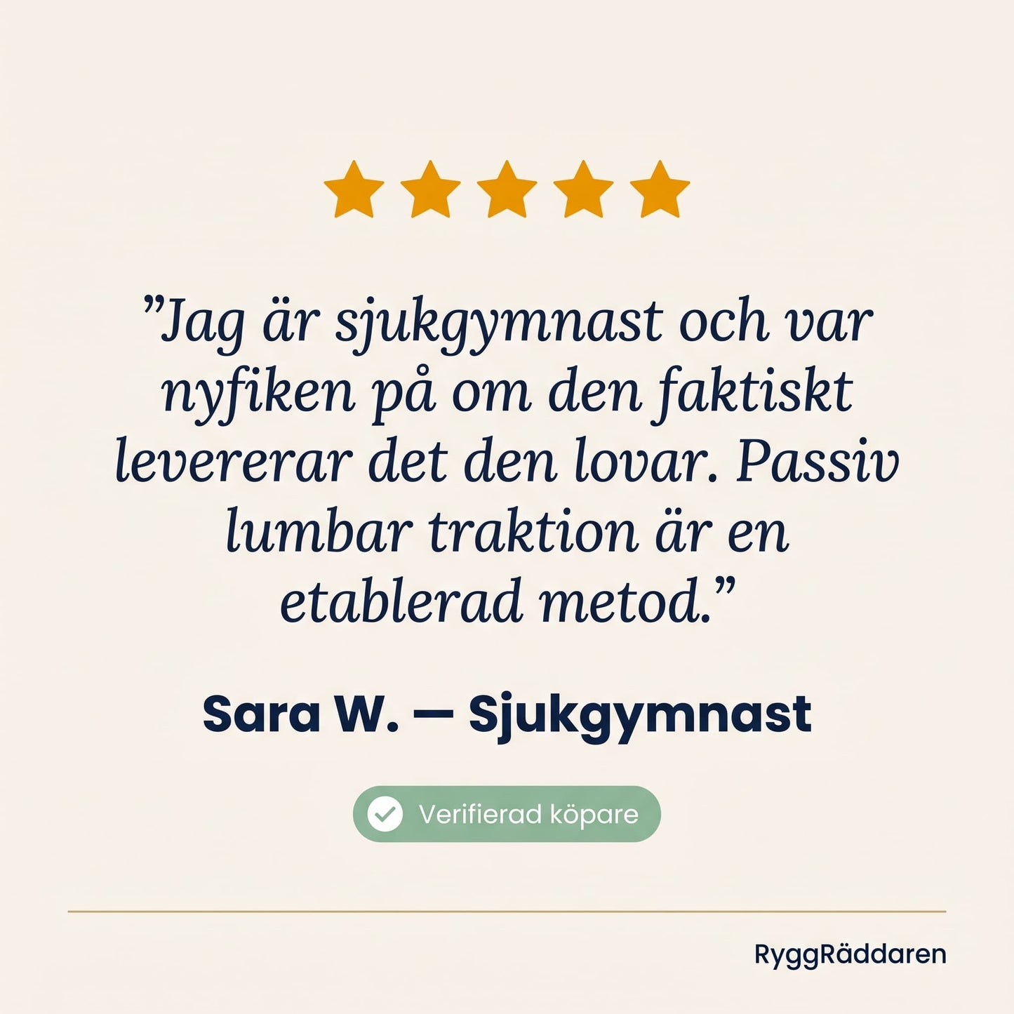 RyggRäddaren: Avlasta ryggen på 10 minuter